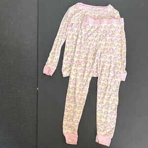 Little Sleepies Pastel Rainbows Two-Piece Pajama Set